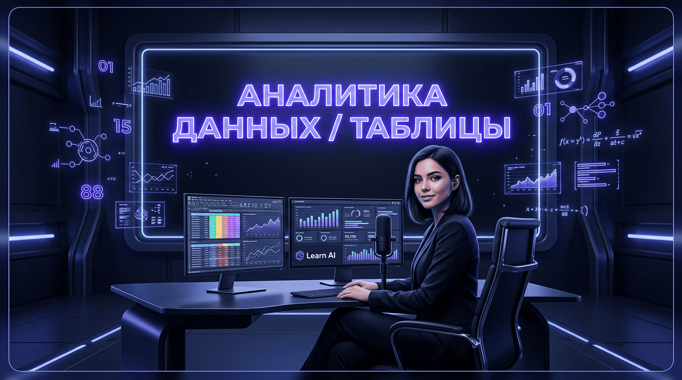 Курс 6: Таблицы и глубокая аналитика данных